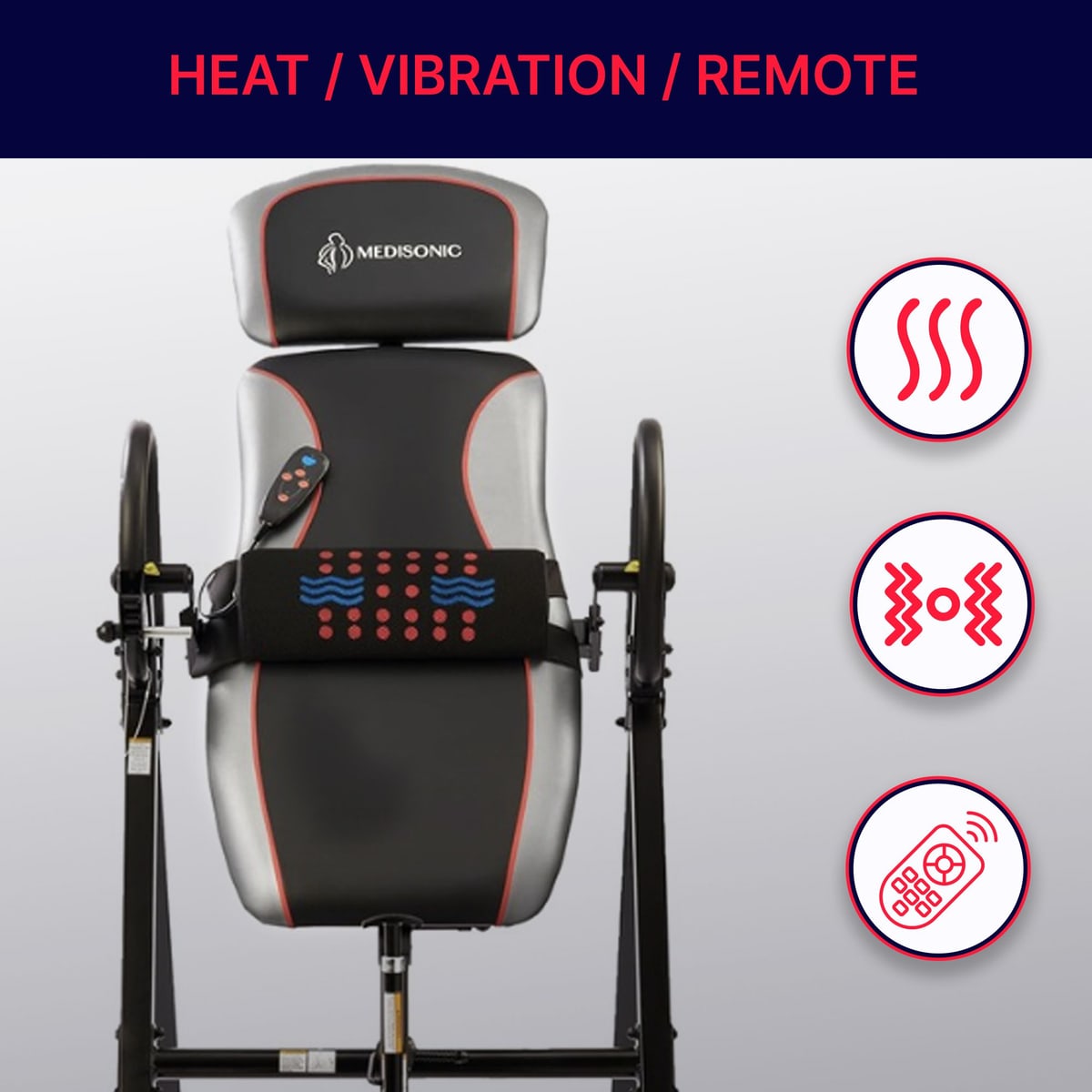 Heat & Massage Lumbar Pad